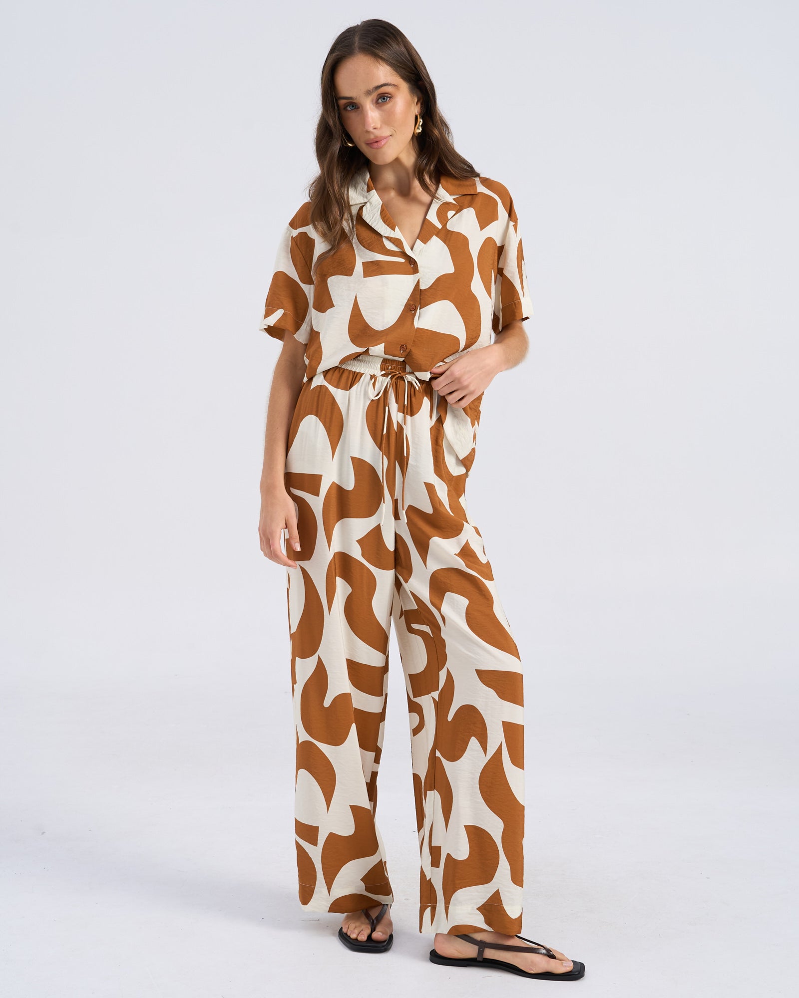 VMGEO PRINTED PANTS